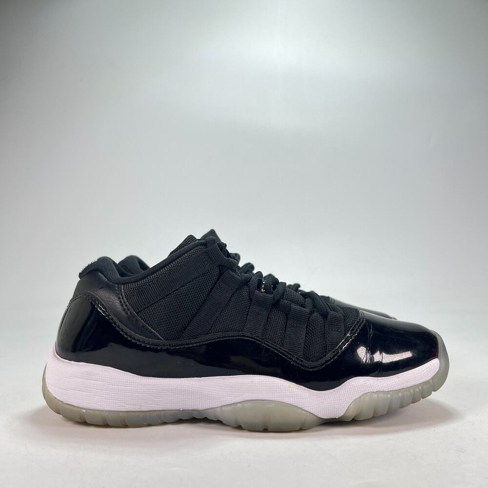 Air Jordan 11 Retro Low Space Jam Black Basketball Shoes FV5121-001 Youth Sz 5Y